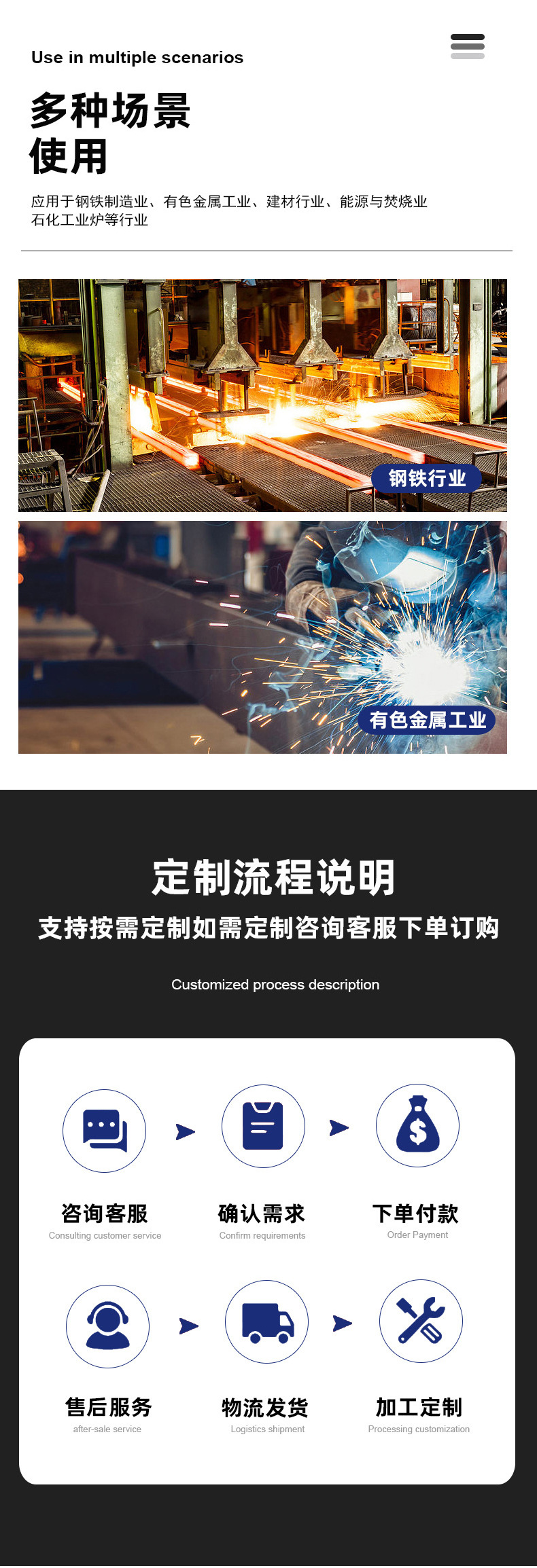 石立柱 高温立柱