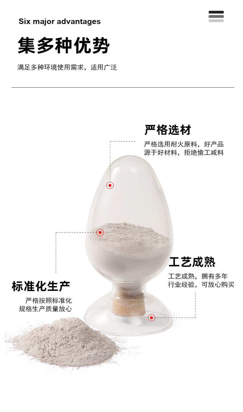 锆质浇注料